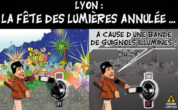 La Fête des lumières dans le noir
