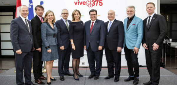 Montréal prépare son 375e anniversaire en grande pompe