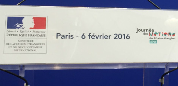 Journée des métiers des Affaires étrangères 2016