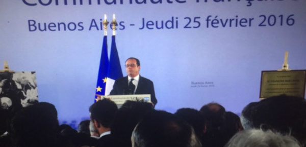 François Hollande en Argentine, un programme chargé