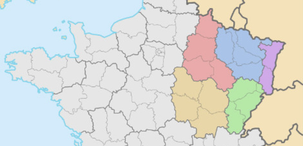 La région Alsace Lorraine Champagne-Ardennes devient Grand Est