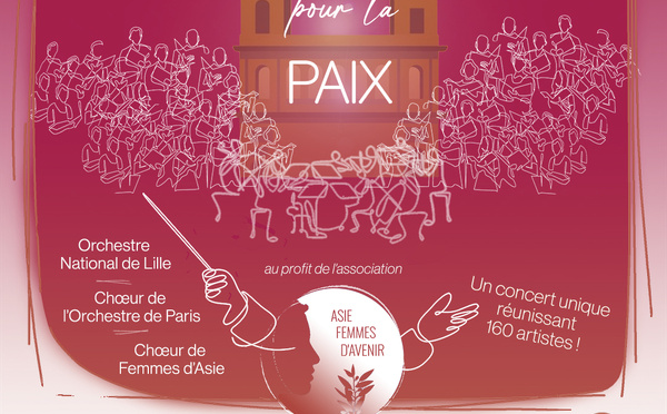 Concert pour la Paix à Paris – 160 artistes à l’Église Saint-Sulpice le 10 avril 2026