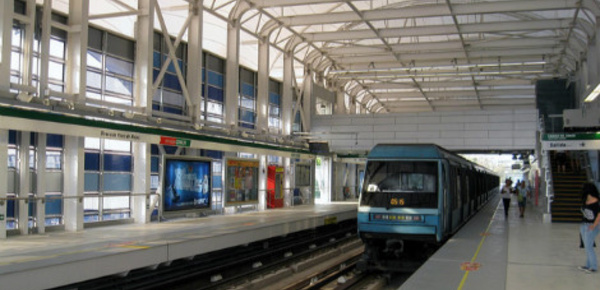 Santiago du Chili: le métro qui marche à l'énergie verte
