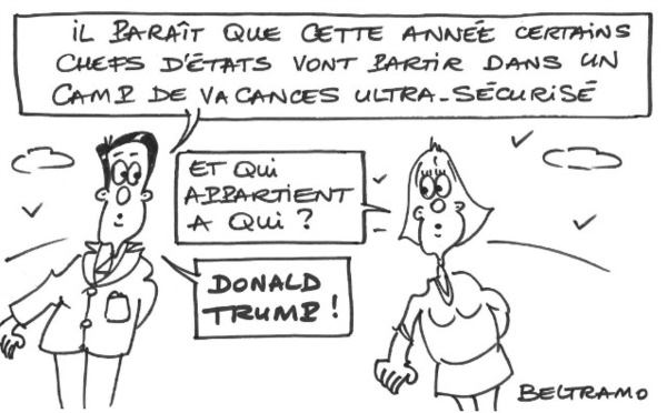 Vacances présidentielles surveillées