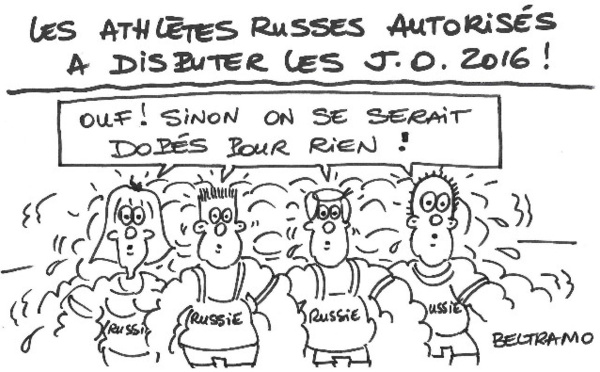 Athlètes russes et le dopage