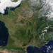 Vue satellite de la France