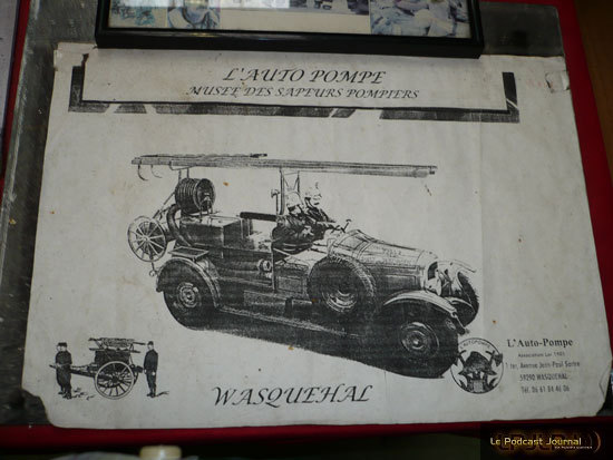 AUTO-POMPE MUSEE DES POMPIERS A WASQUEHAL