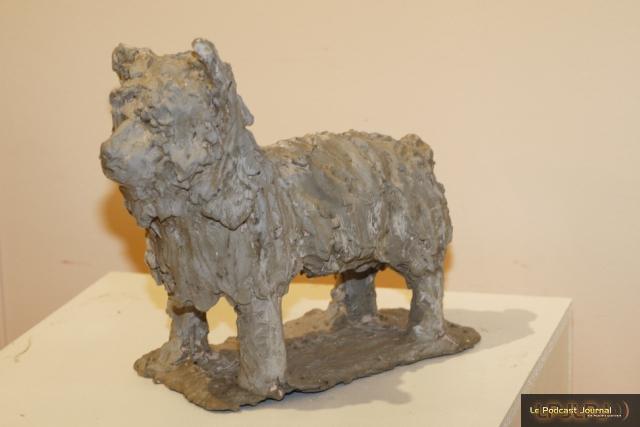 La patte dans le plâtre h 32 cm x L 36 cm La patte dans le plâtre h 32 cm x L 36 cm