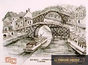 Le pont impérial de Suzhou,encre sur papier, 21X29,sbdj mai 93pg.jpg